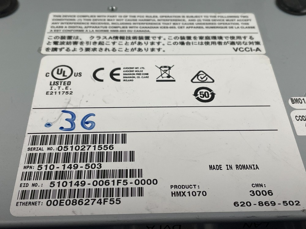 Avocent HMX 1070 User Station Transmitter 620-353-512
