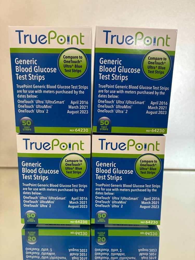 TRUE POINT = UniStrip Glucose Test Strips 200 ct - Generic For One Touch Ultra