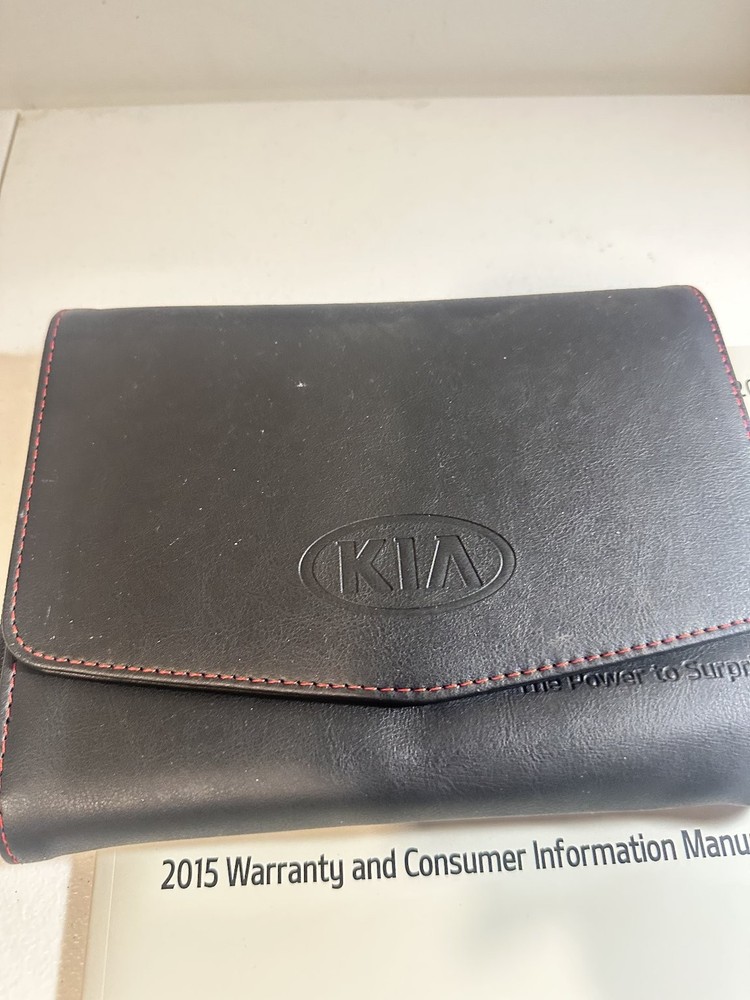 2015 Kia Cadenza Owner's Manual Set