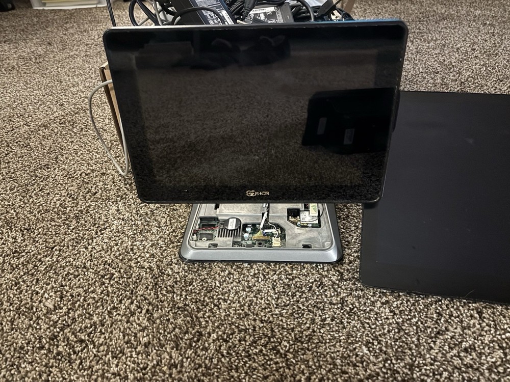 NCR Touchscreen POS Terminal Complete System for Restaurant Includes Printers