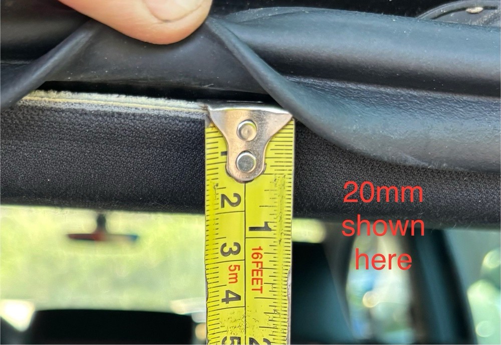 Rear Facing Dash Camera Mounting Bracket (45mm)