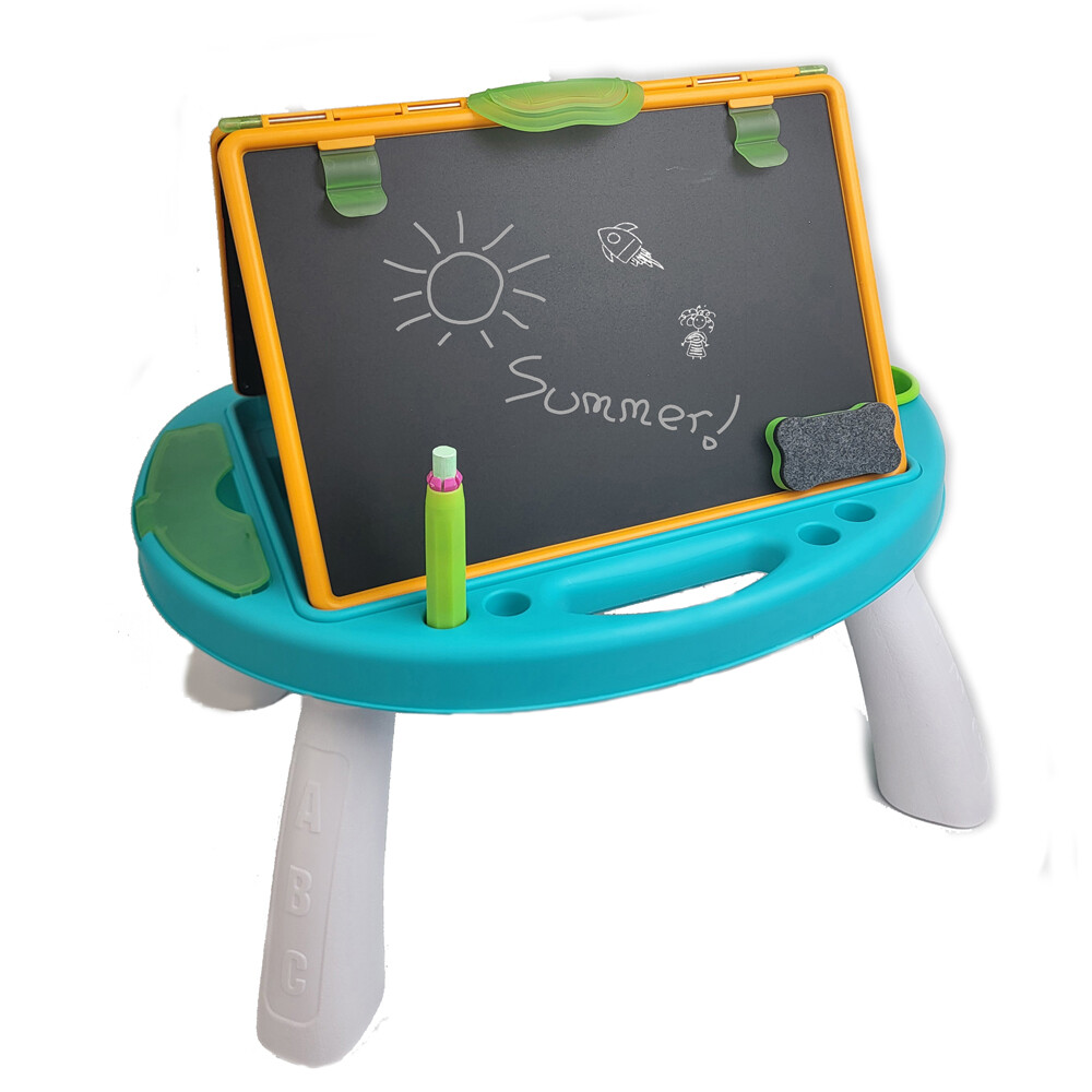 Toddlers Explore and Write Activity Desk With Double-Sided Magnetic Boards Gift