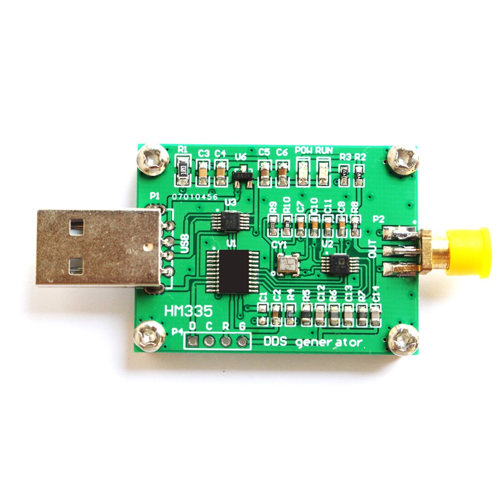 USB DDS Function Signal Generator 1Hz~10MHz Sine, Triangle, Rectangle with Sweep