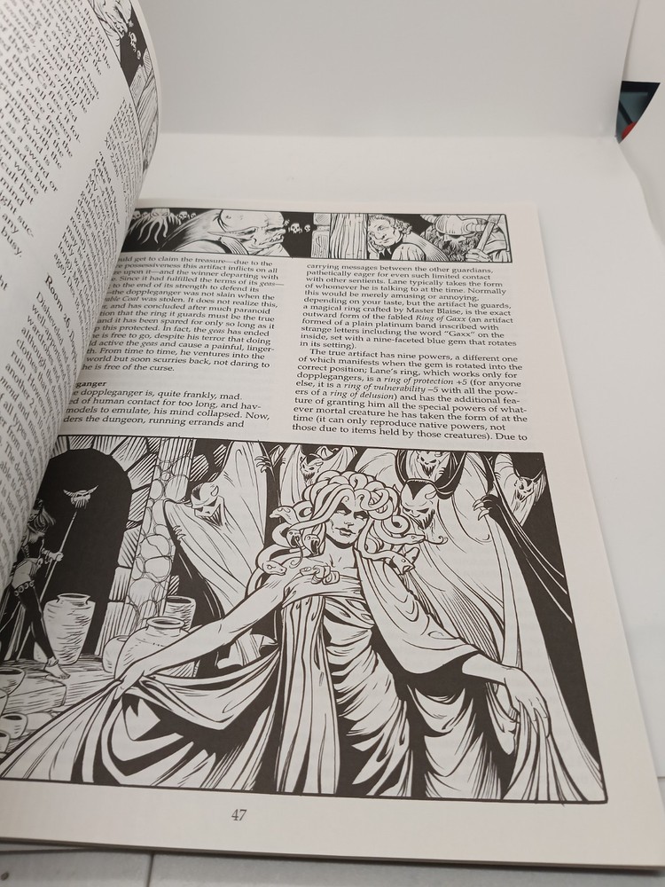 Reverse Dungeon 11392 Advanced Dungeons & Dragons TSR