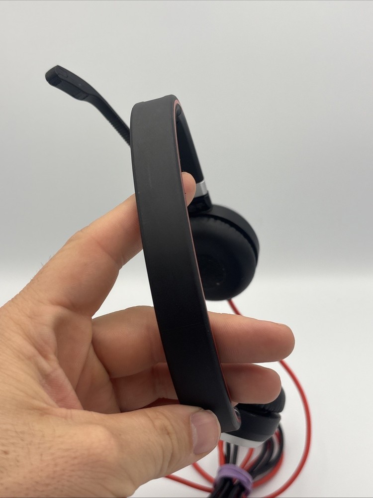 Jabra Evolve 40 Stereo Wired Headset HSC017 With ENC010 USB Controller