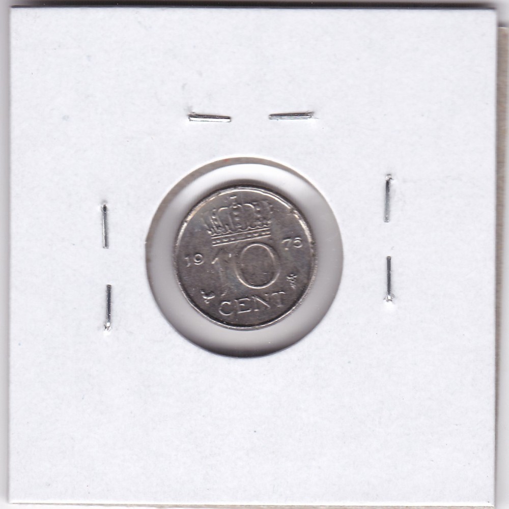 1975 Netherlands 10 Cent