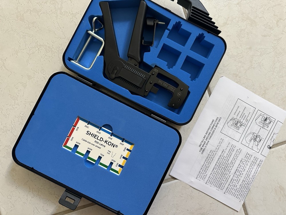 BRAND NEW ABB THOMAS & BETTS ERG740 Shield-Kon Manual Crimp Tool