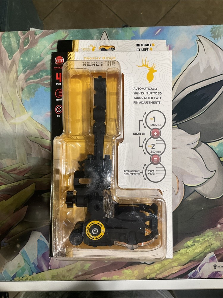 TROPHY RIDGE REACT H4 BOW SIGHT - RH New!!