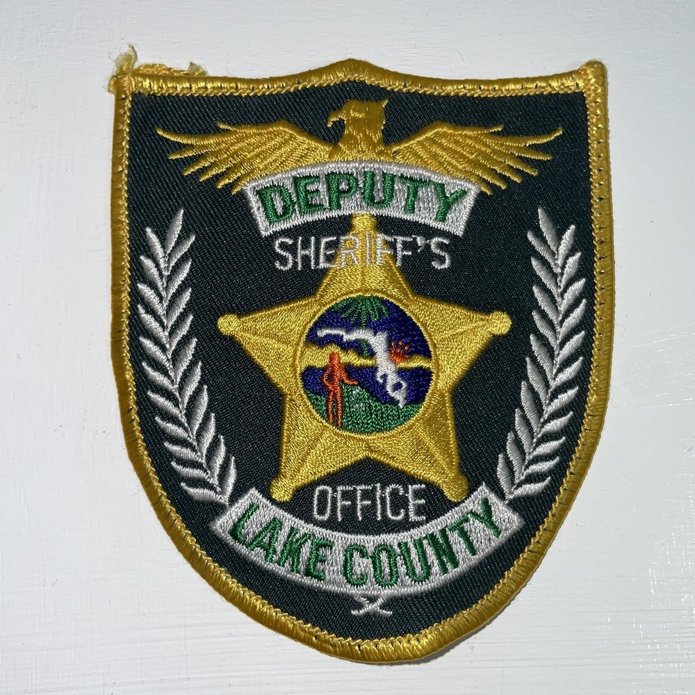 Lake County Sheriff's Dept. Deputy (Florida) shoulder patch Bundle Lot 2