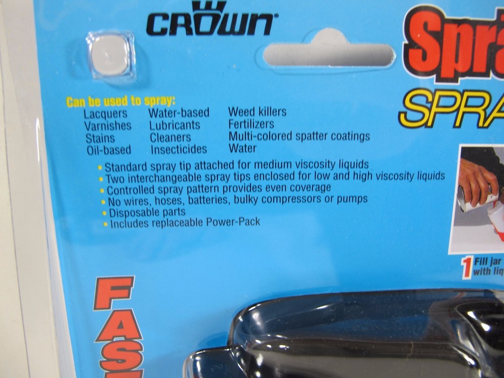 Crown Spra-Tool Spray Gun 8209 Kit includes Power-Pack