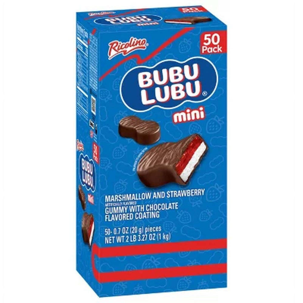 Ricolino Bubulubu, Mini, 50 Pk