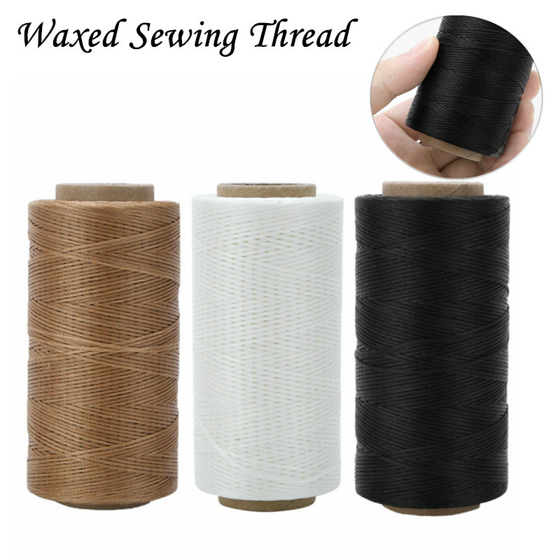 150D Waxed Thread Strong High Strength Flat Sewing Thread Wax Cord Stitching