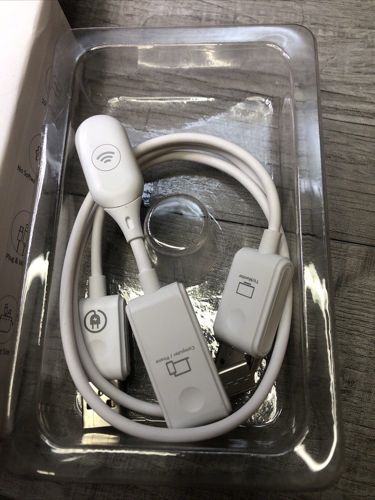 EZCast Compact Mate Wireless HDMI Transmitter and Receiver, Plug and Play