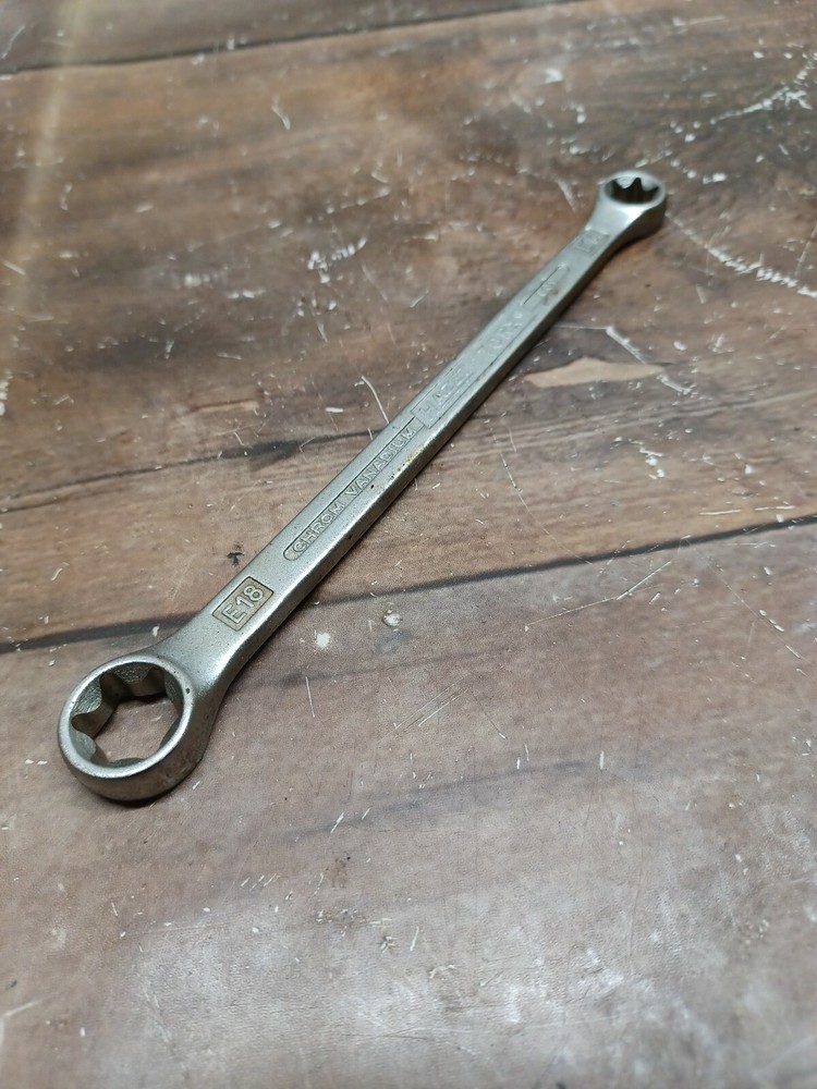 Hazet 609-E14xE18 Torx double box-end wrench E14 x E18