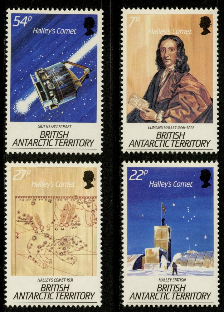 British Antarctic Territory   1986   Scott # 129-132   Mint Never Hinged Set