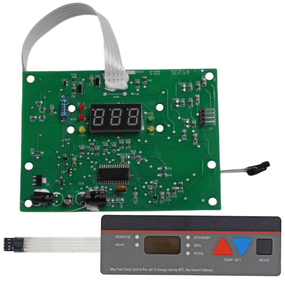 IDXL2DB1930 Display Board for Hayward H350FDP H250IDL2 H350IDL2 Heaters