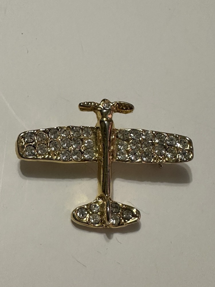 2 Airplane pins -preowned