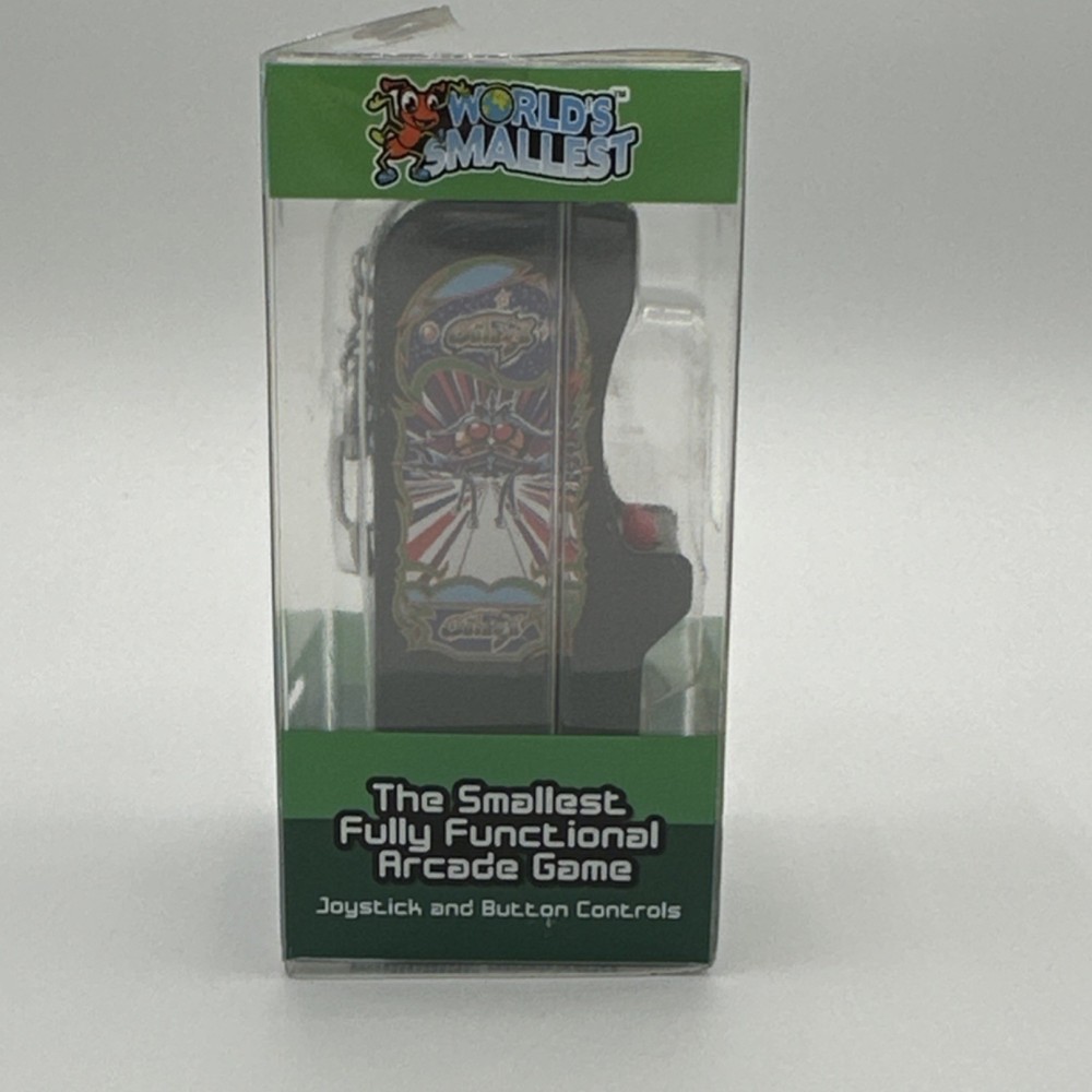 Tiny Arcade Galaga Miniature Arcade Game World's Smallest Fully Functional