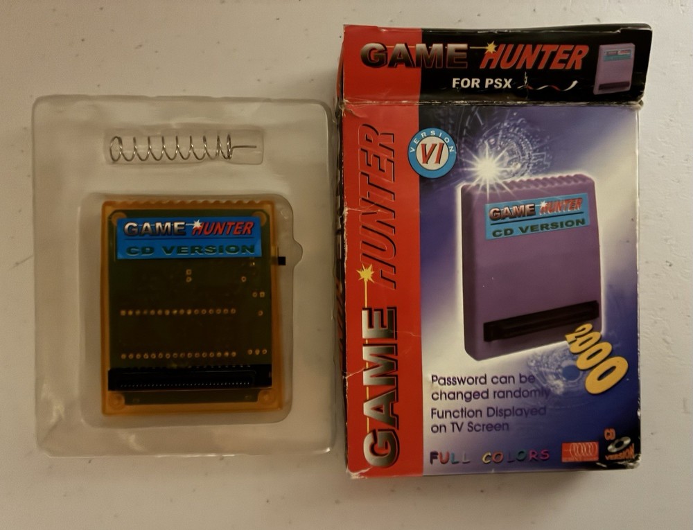 Game Hunter for PSX  Playstation CD Version Complete For Parts