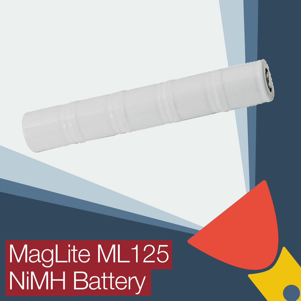 MagLite ML125 Replacement NiMH Battery LED Flashlight