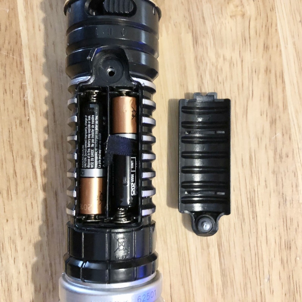 Star Wars Blue Lightsaber 2015 Electronic Sounds And Lights Work *READ*