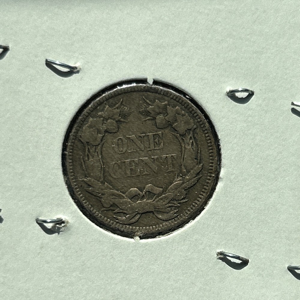 1857 flying eagle cent - nicer grade