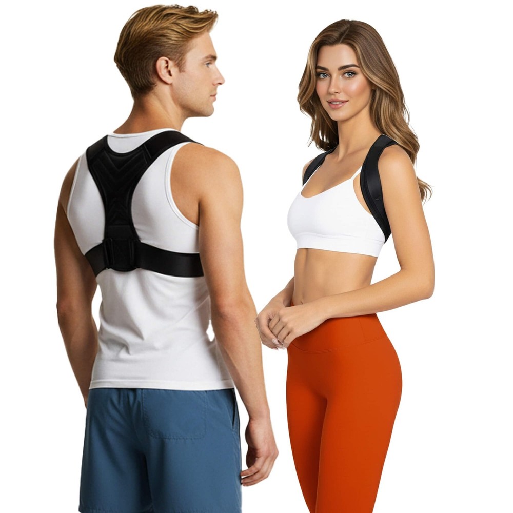 Full Back Posture Corrector For Women,Adjustable Back Brace For Posture Suppo...