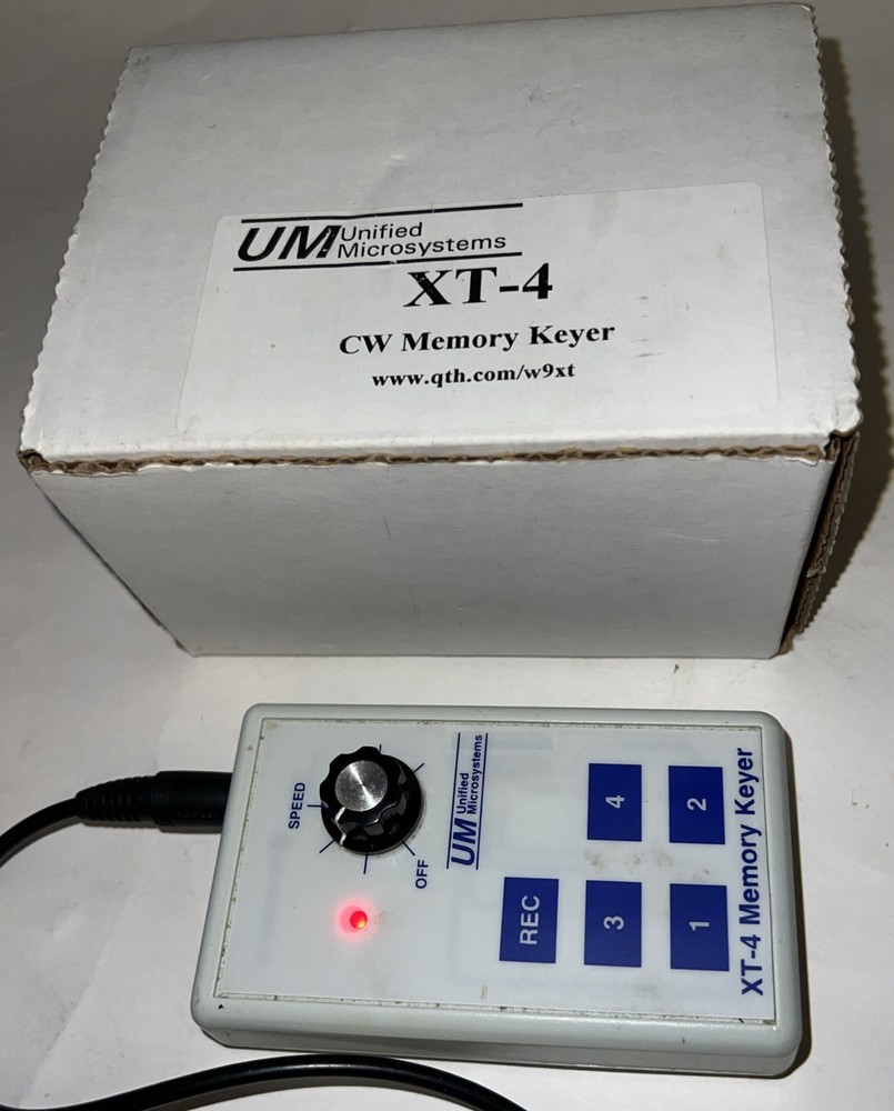 Unified Microsystems XT-4 MK2 CW Memory Keyer