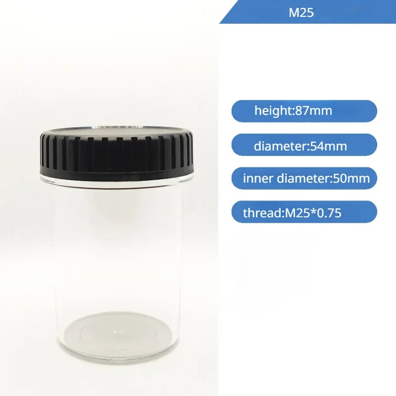 2pc Microscope Objective Lens Storage Protection Box RMS / M25 /M26 / M27 Thread