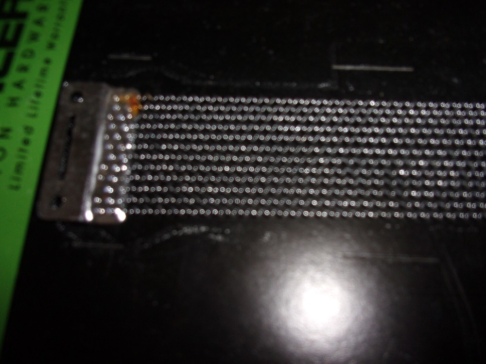 Enforcer for 13" Snare Drum Strainer Wires 1.5" width Chrome with 2 x Strings