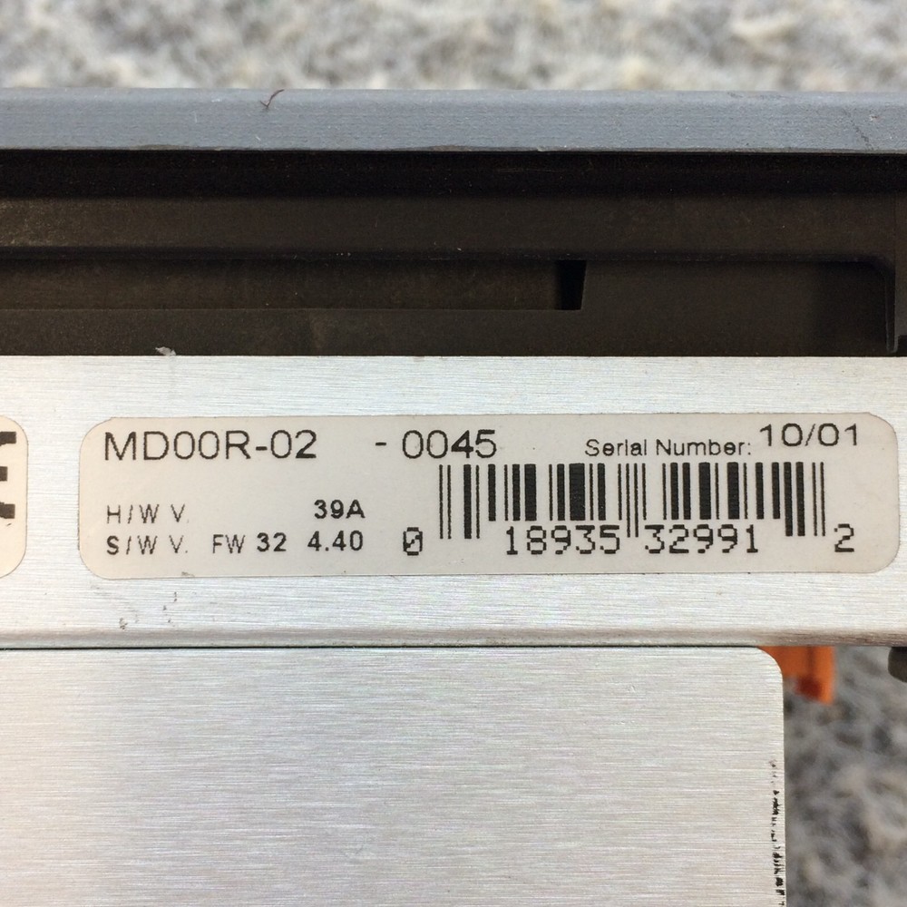 UNIOP E183499 MDOOR-02-0045 39A FW32 4.40 Advanced Control Panel