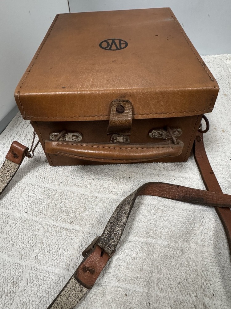 Avometer 8 V Electrical Test Meter Leather Carry Case Leads Instructions Working