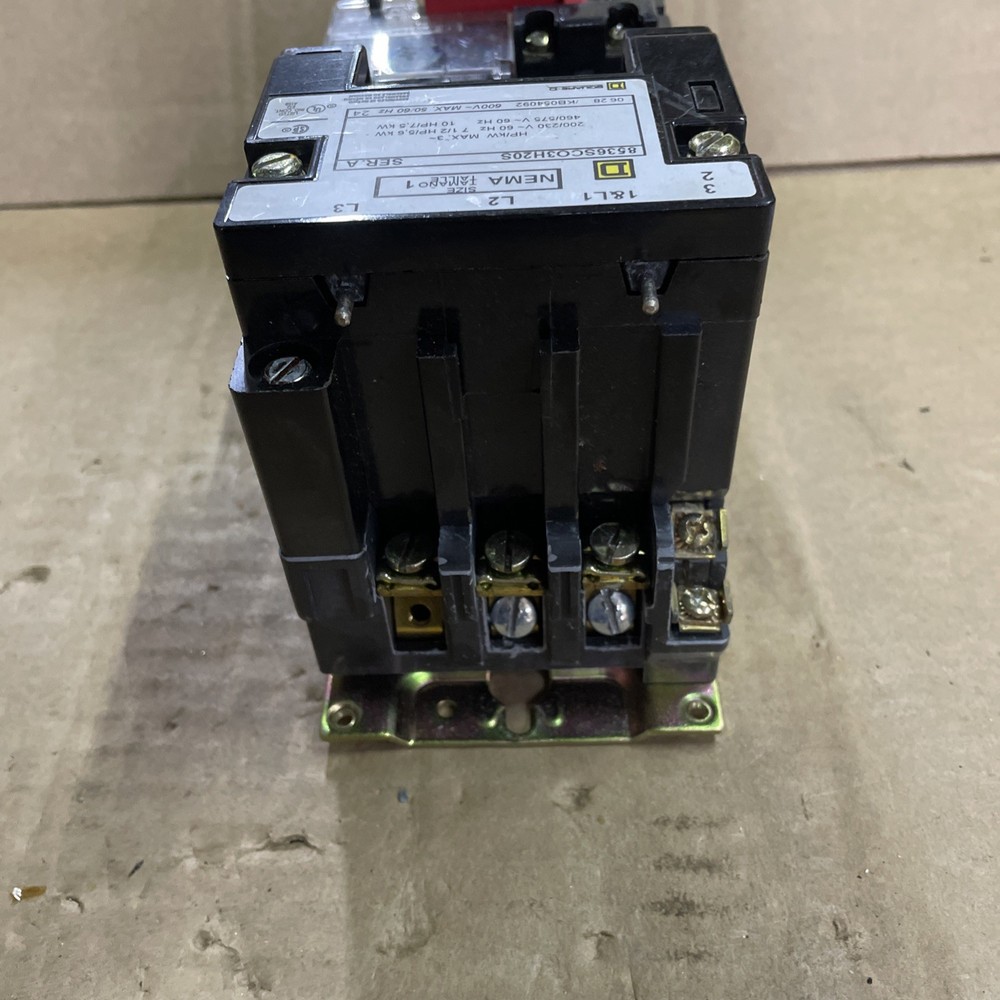 Square D 8536SCO3H20S Size 1 SEE PICS