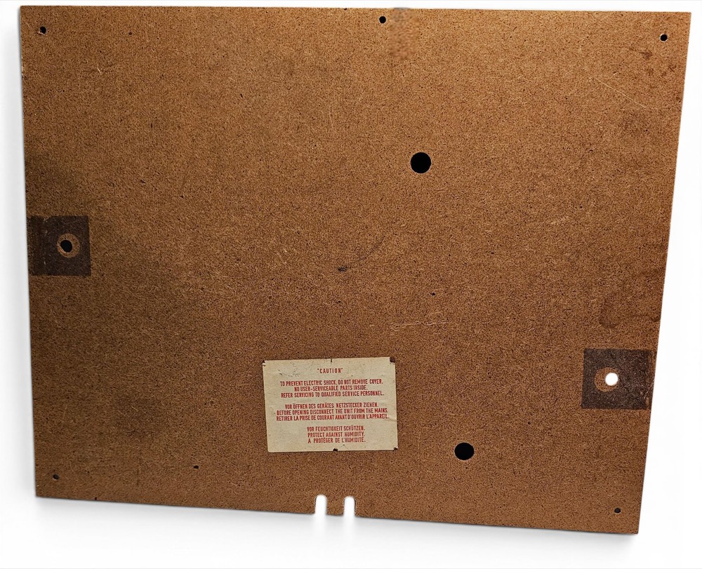 Original Thorens TD-145 Back /Bottom Panel Cover