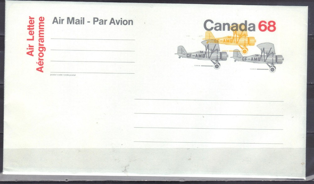 Canada- Cover Unused  Stamps (270)