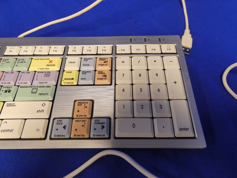 Logic Keyboard Model ESK-7599 w/USB Connection QTY 2, Working