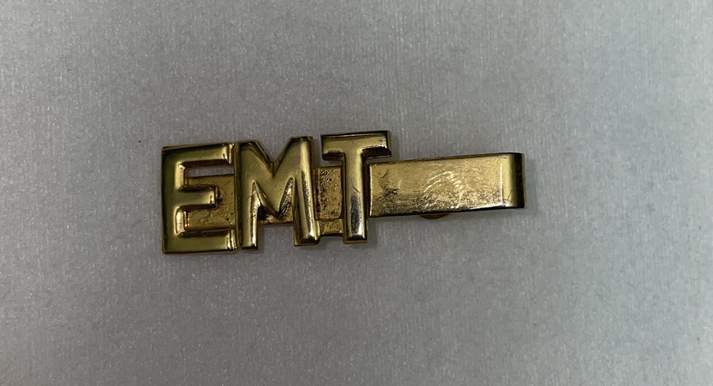 EMS EMT  Tie Bar Gold