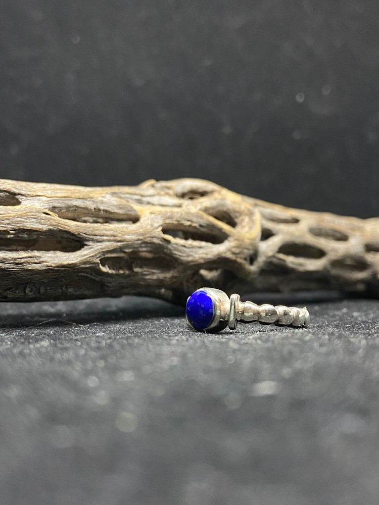 Native American Navajo lapis lazuli Sterling Silver Ring Size 7