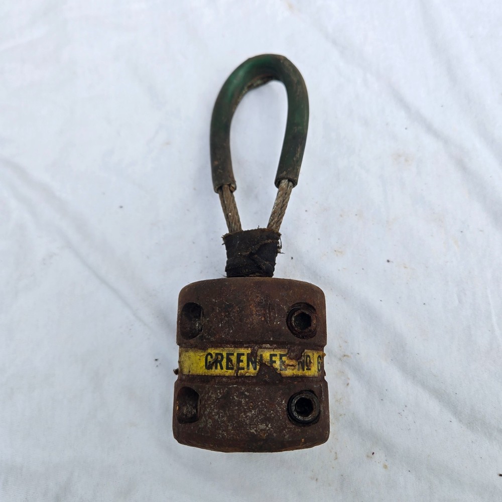 Greenlee 675 3" 3.5" Ensley Wire Cable Grip Tugger Puller