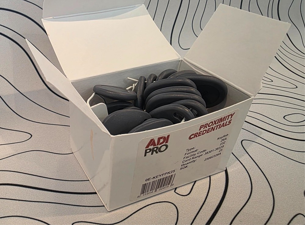 26Bit Keyfob, New Unopened, 25 Pack