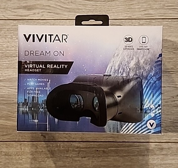 Vivitar Dream on Virtual Reality Headset VR160 Open Box