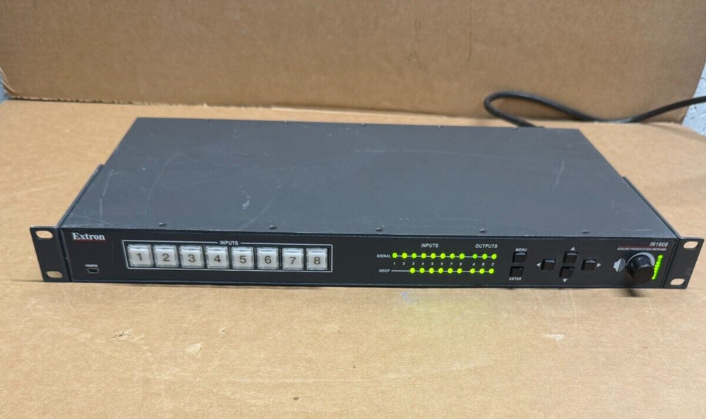 Extron IN1608  Scaling Presentation Switcher