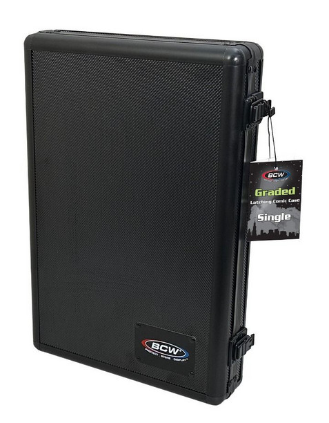 BCW Small Graded Lock Case For Single Graded Comics, Single Latching Case
