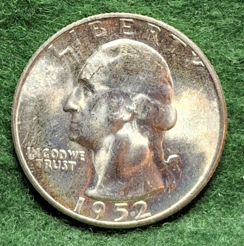1952 S Washington Quarter