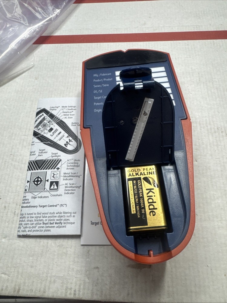Zircon SuperScan M4 Stud Finder