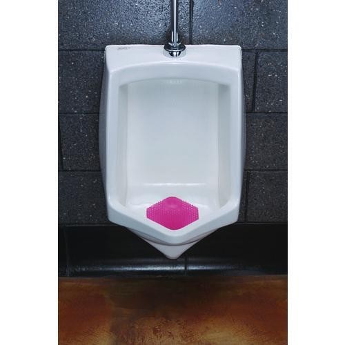 Fresh Products Wave 3D Urinal Deodorizer, Spiced Apple Scent, Red, 10/Box