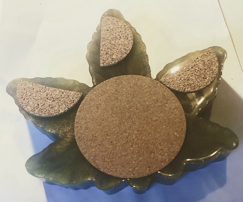 “Maple” Leaf Hand Crafted Ashtray