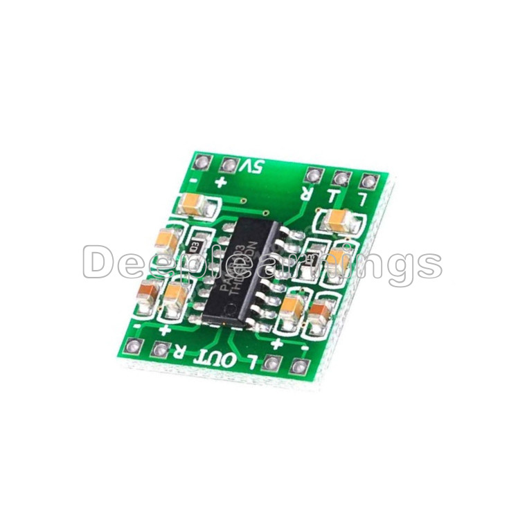 10PCS PAM8403 Audio Module 2Channel Digital USB Power Class D Amplifier Board 3W