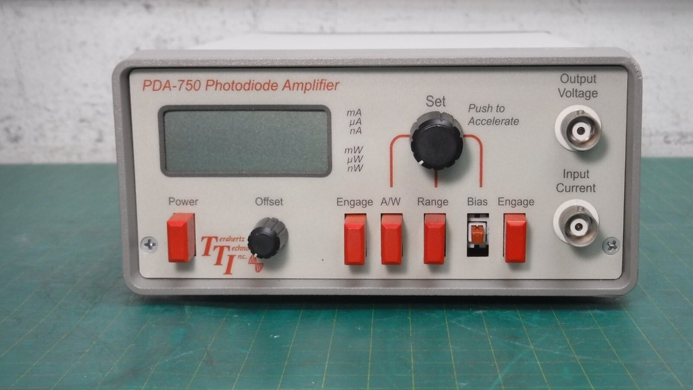 TERAHERTZ TECHNOLOGIES INC PDA-750 PHOTODIODE AMPLIFIER