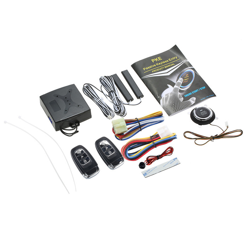 Universal Car Remote Control Ignition Engine Push Passive Keyless Entry Button